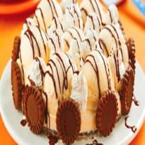 Bolo de Sorvete e Bolacha de Chocolate Recheada