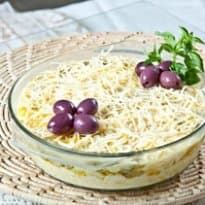 Escondidinho de Bacalhau com Azeite de Oliva