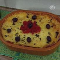 Lanche Gratinado de Carne Louca e Berinjela