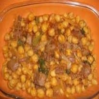 Ensopado de Costela de Boi com Grão de Bico