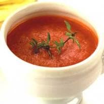 Sopa de Iogurte e Tomate Seco