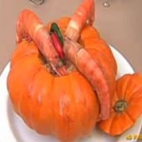 Camarão na Moranga do Edu Guedes