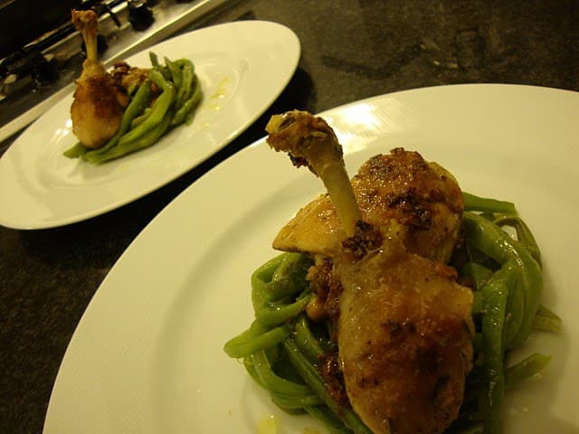 Perninhas de Frango com Alho e Alecrim