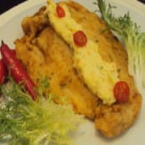 Peixe Empanado ao Molho Tártaro do Edu Guedes