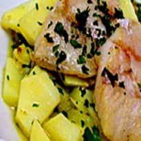 Peixe com batata