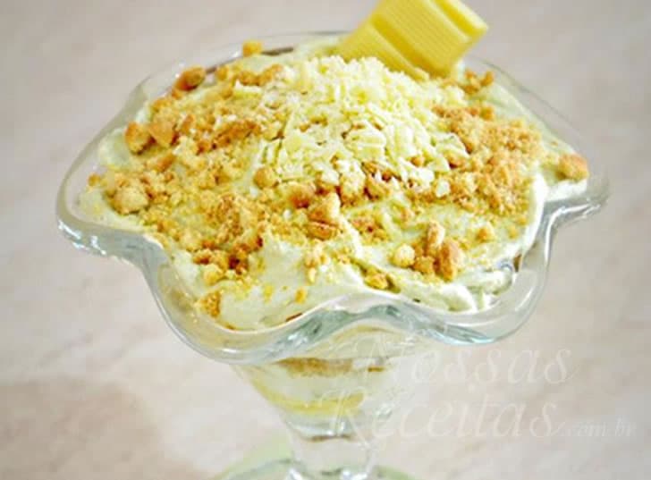 Mousse de Chocolate Branco