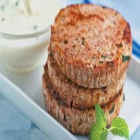 Hambúrgueres com Ricota e Hortelã