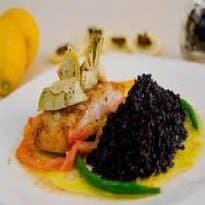 Alcachofras com molho de jerimum