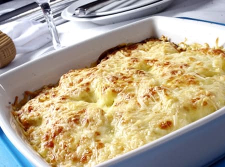 Batatas Gratinadas ao Curry