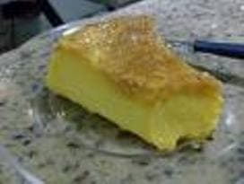 Pudim salgado de milho e queijo