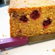 Bolo de framboesa diferente