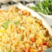 Arroz de Forno para o Natal