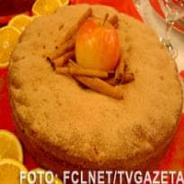 Bolo de Maçã da TV Gazeta
