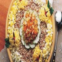 Salada de arroz com maionese