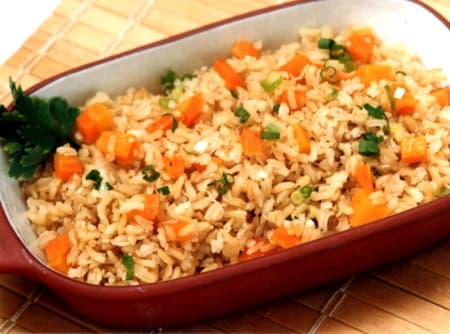 Arroz Integral à Grega