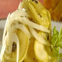 Salada de Hortelã e Abobrinha