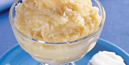 Cocada de abacaxi cremosa