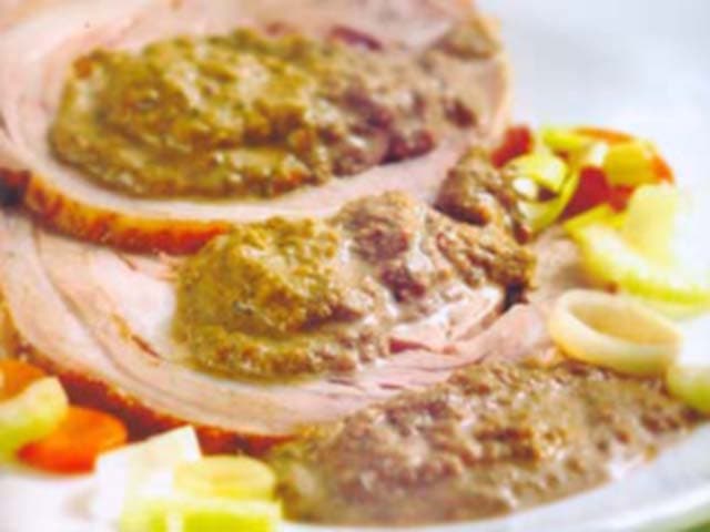 Lombo de vitela assado