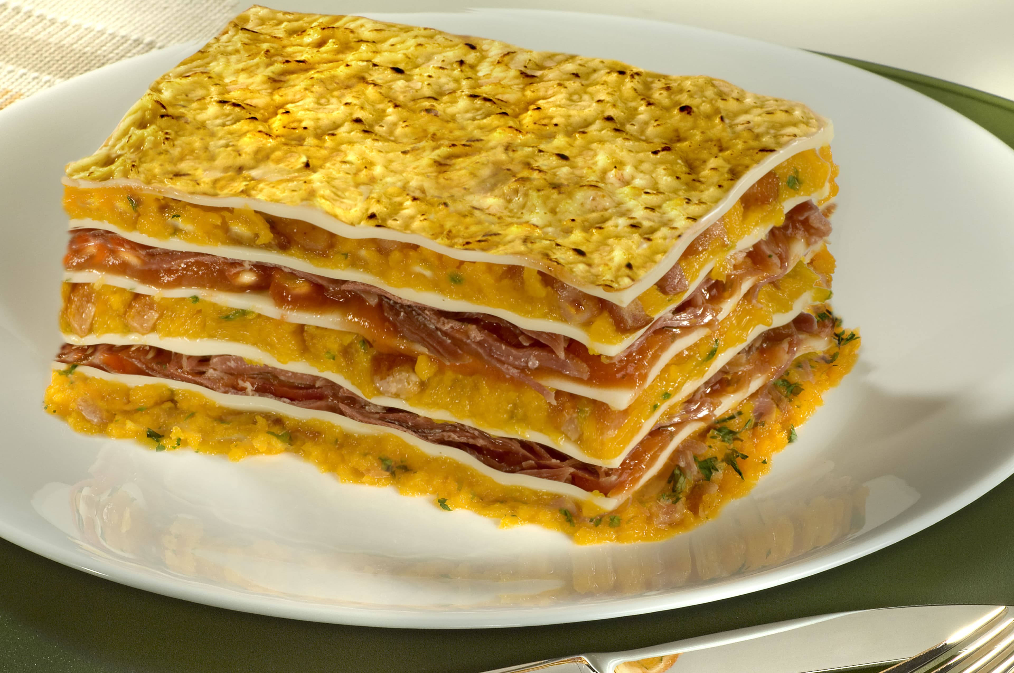 Lasanha de Jerimum com Carne Seca