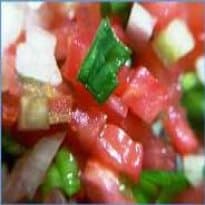 Vinagrete Morno com Tomates e Azeite