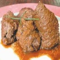 Bife enrolado à moda japonesa