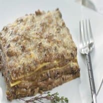 Lasanha com Cogumelo Seco