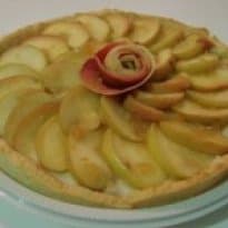 Torta de Maçã com Queijo