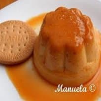 Mini Flans de Bolacha Maria