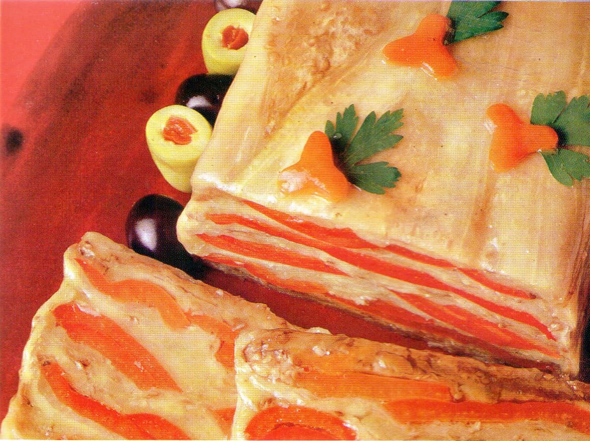 Terrine de Berinjela e Pimentão