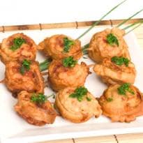 Rolinhos de linguiça