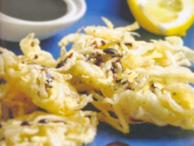 Nuvens de manjubinhas ao balsâmico