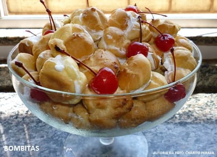 Bombitas (Profitelores ou Carolinas)