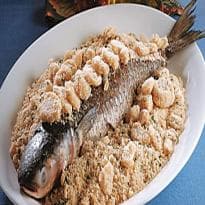 Peixe Recheado com Banana