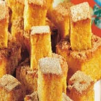 Bolo de batata-doce e coco