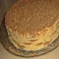 Bolo Gelado de Bolacha com Leite Condensado