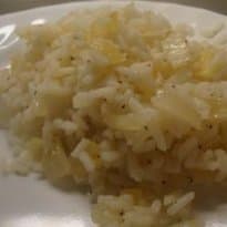 Arroz com Cebola Roxa