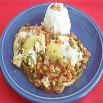 Ovos no Molho de Ervilhas