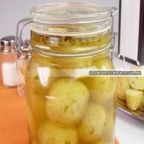 Batata Bolinha em Conserva