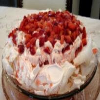 Morango delicia com suspiro