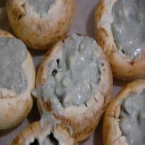 Champignons au roquefort
