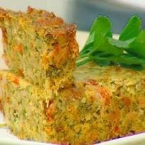 Torta de Frango com Vegetais