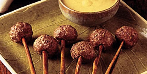 Espetinho de Almondega