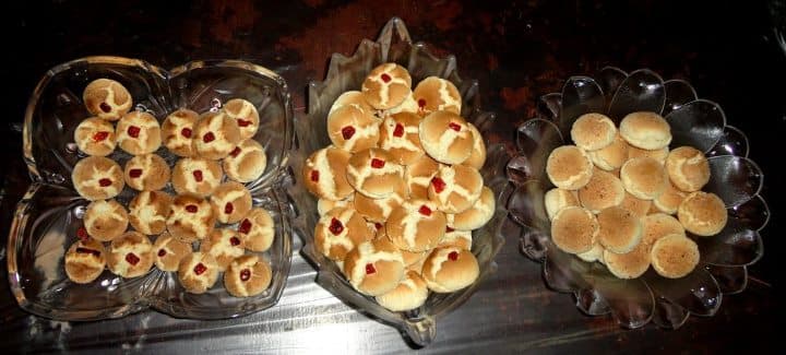 Sequilhos de amido de milho com goiabada