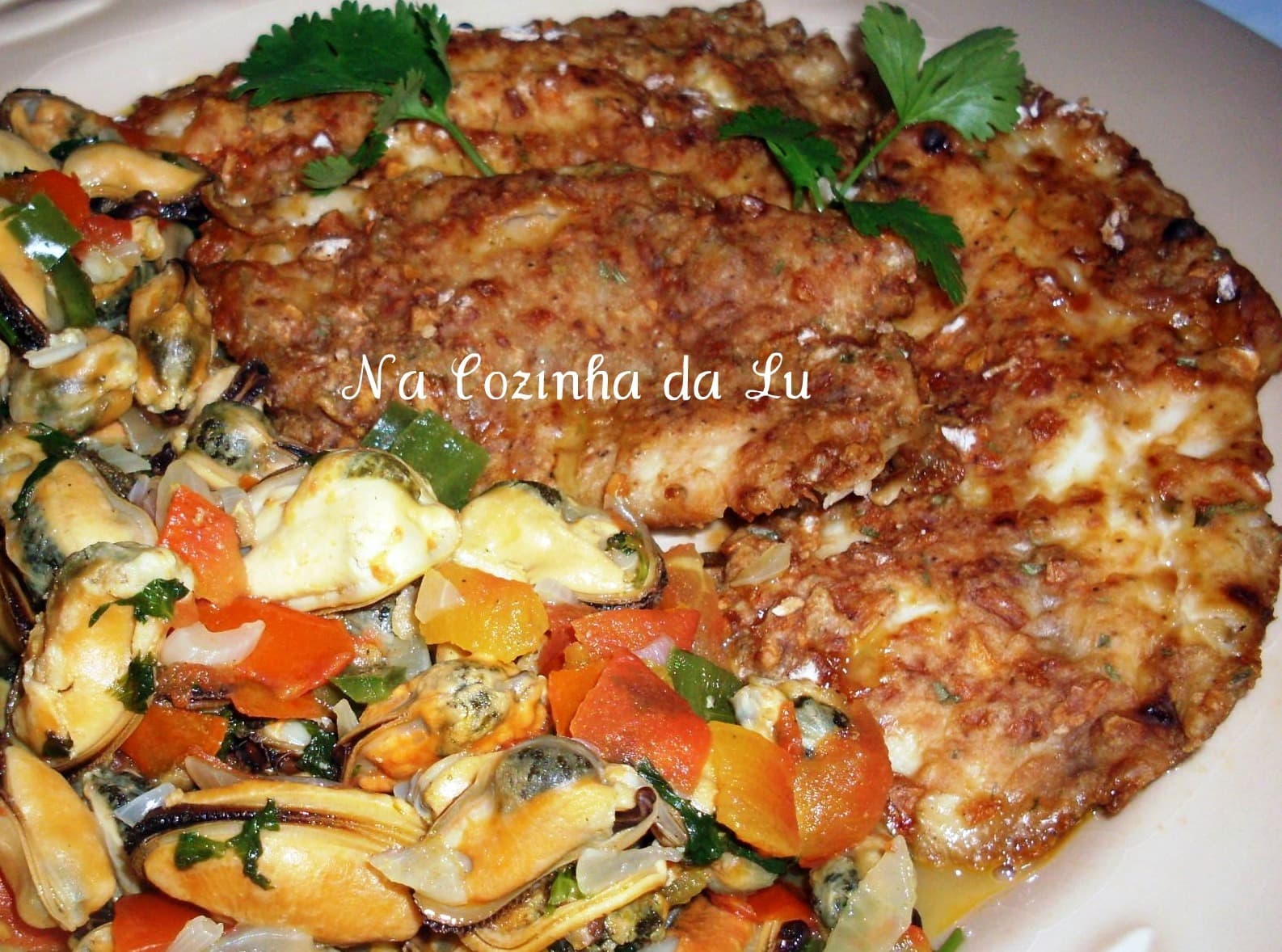 Tilápia ao molho de Mexilhões