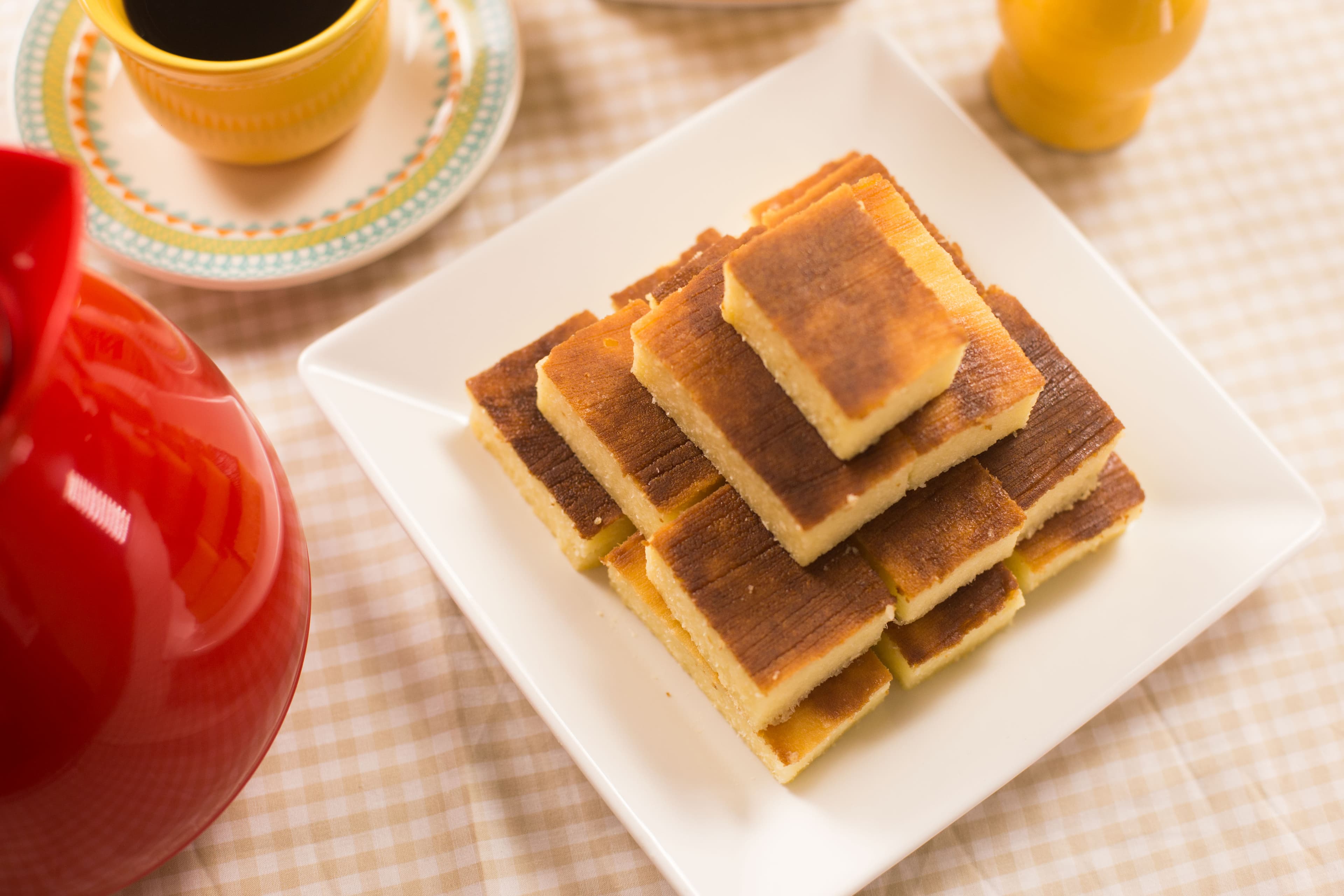 Bolo de Macaxeira de Liquidificador