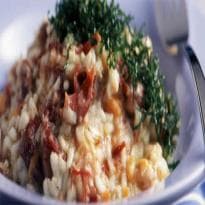 Risoto de Carne-seca e Abóbora