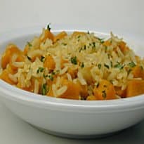 Arroz Integral com Abóbora