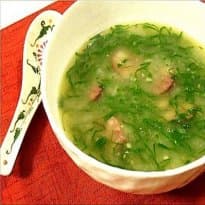 Caldo Verde de Mandioca