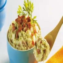 Purê de Batata com Linguiça