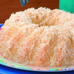 Bolo rápido de coco